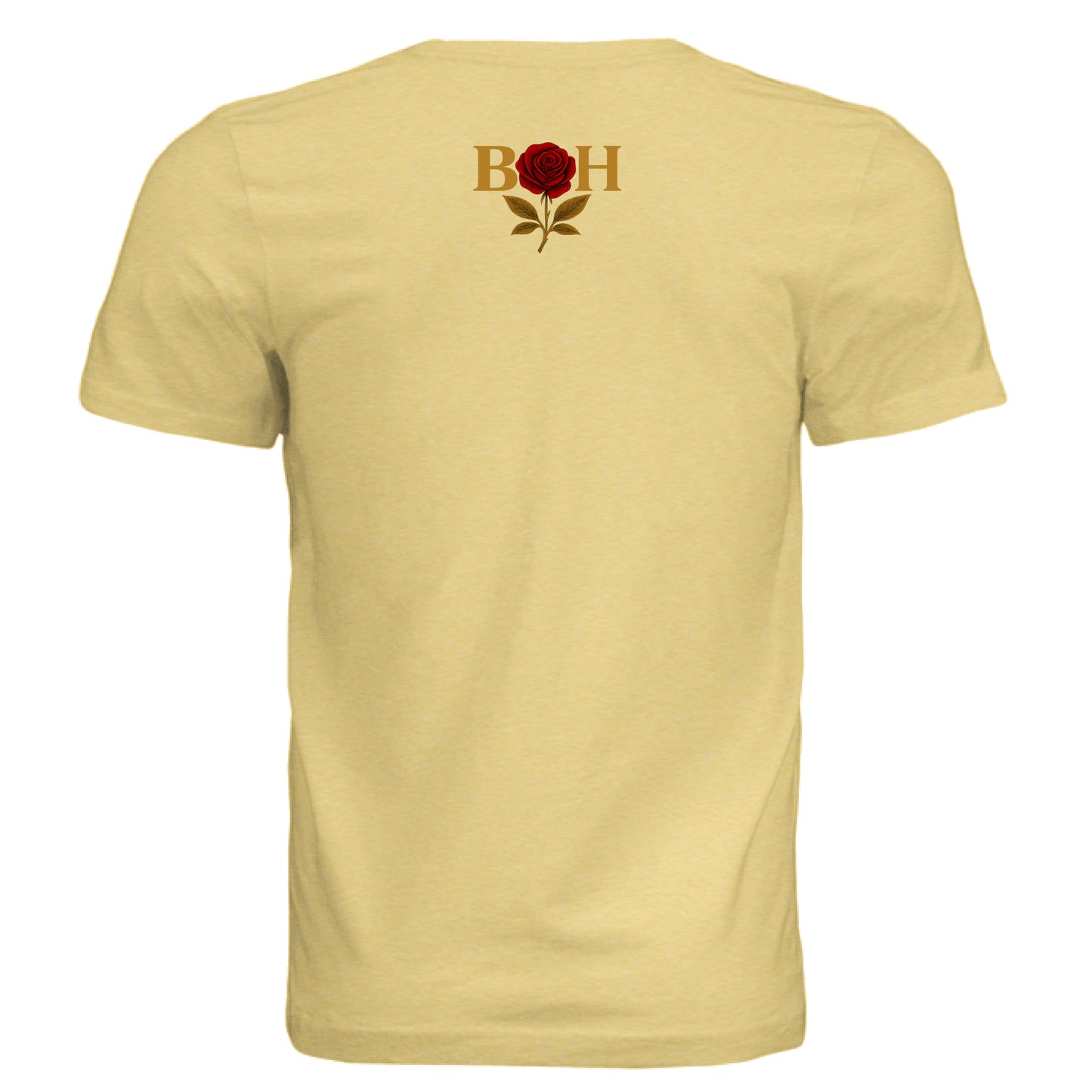 Pale Yellow Triblend - BACK