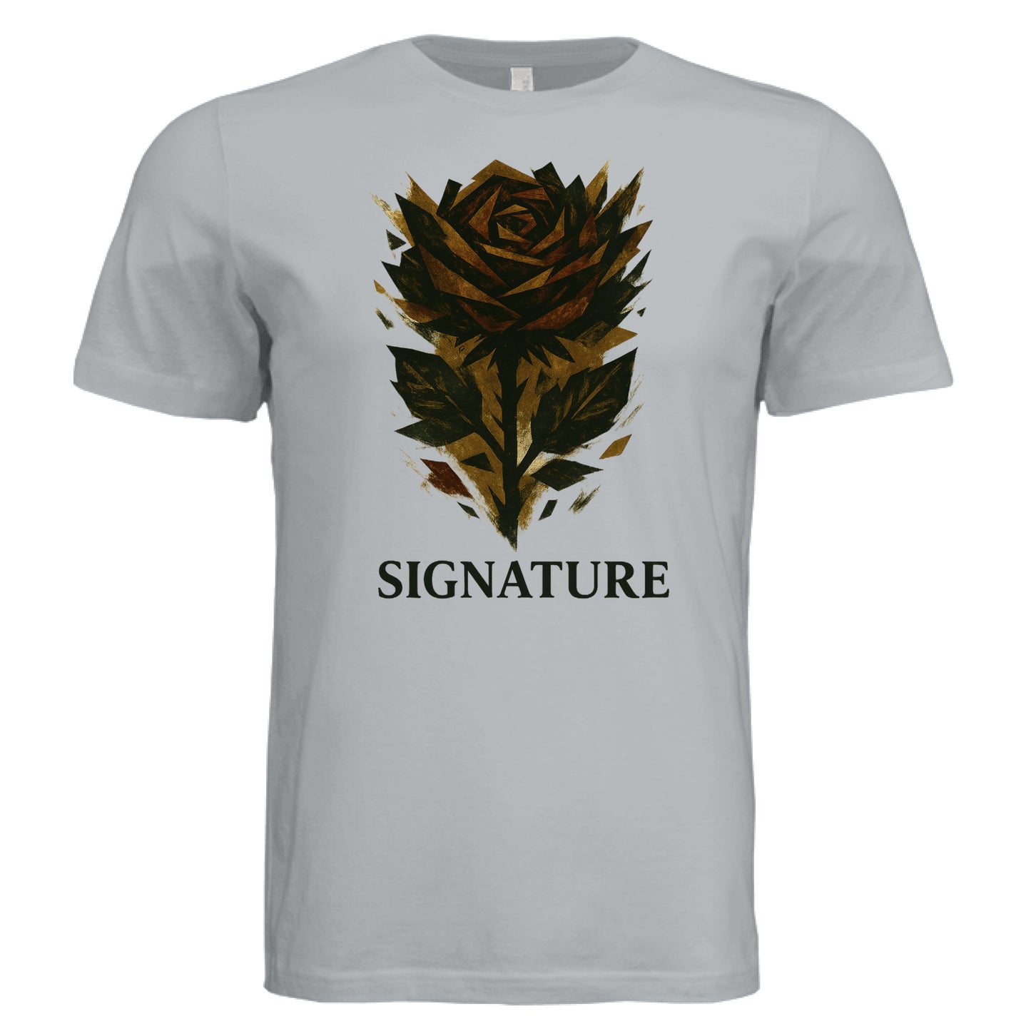 Solid Silver Triblend - FRONT