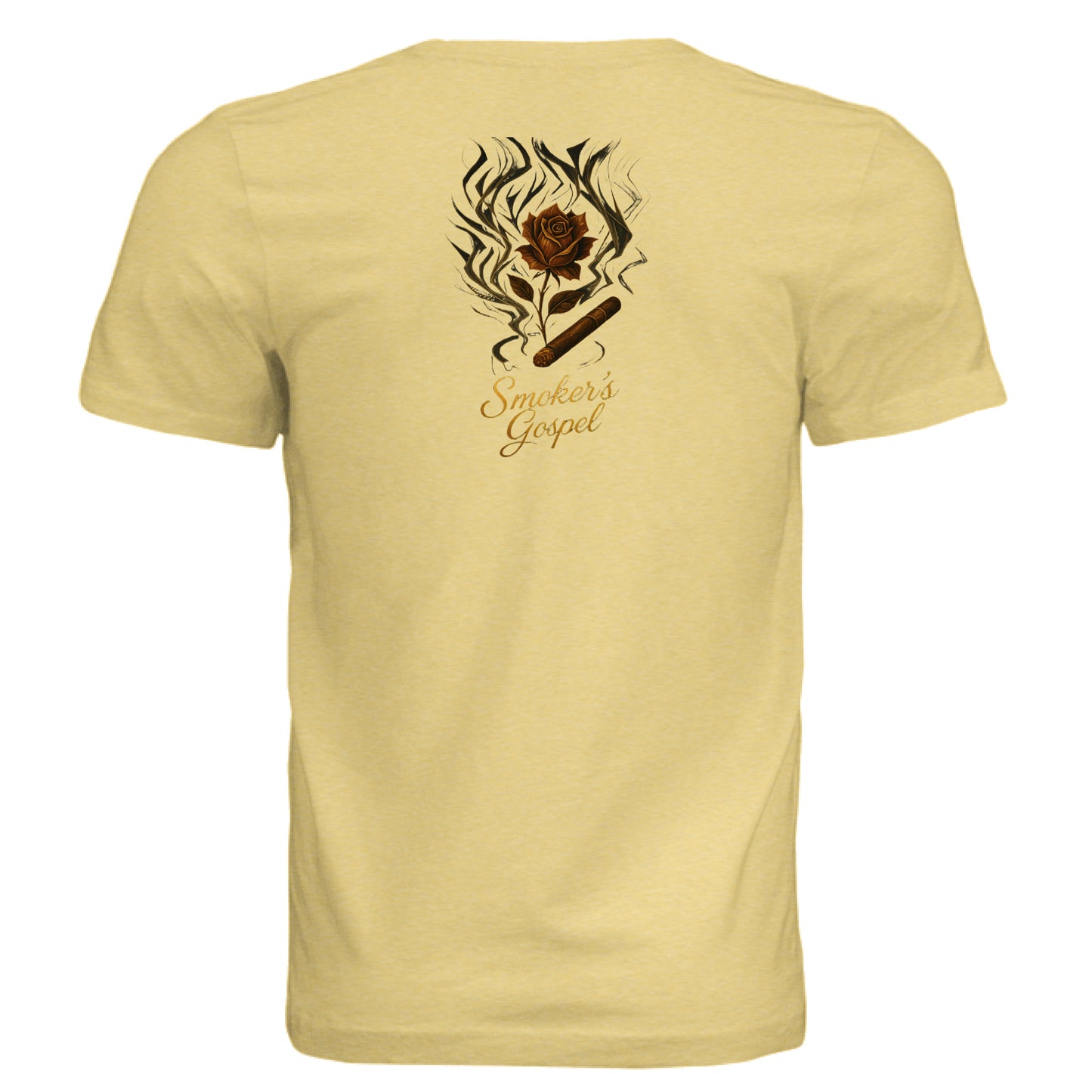 Pale Yellow Triblend - BACK