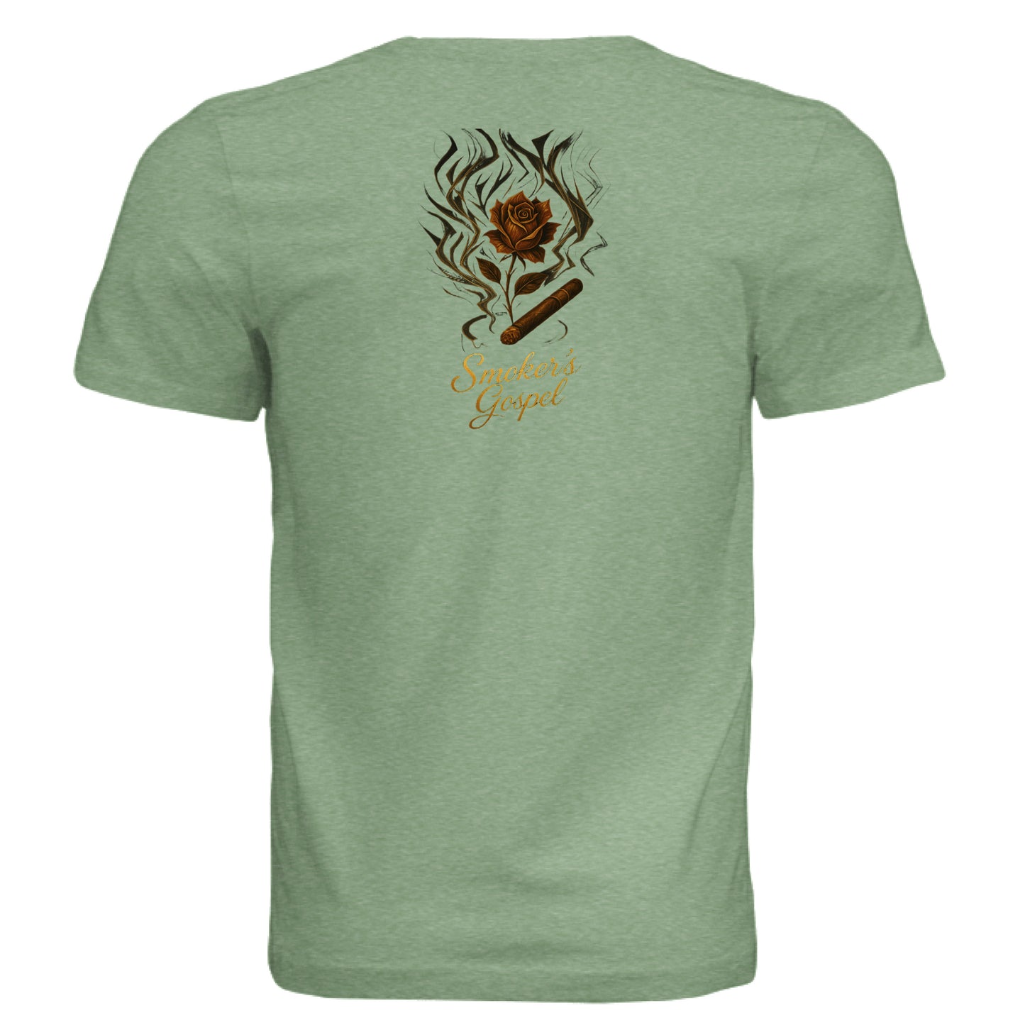 GREEN TRIBLEND - BACK