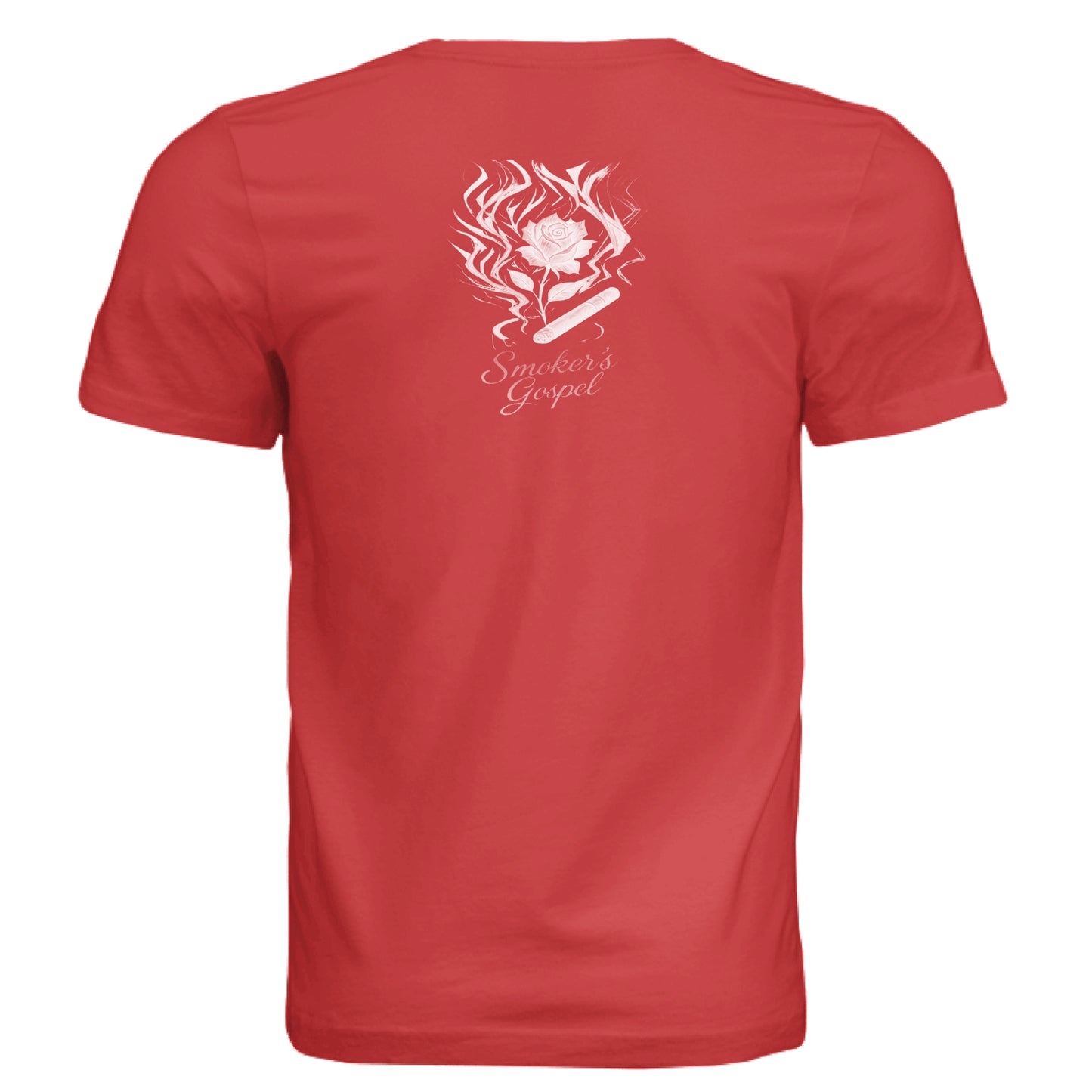 SOLID RED TRIBLN - BACK