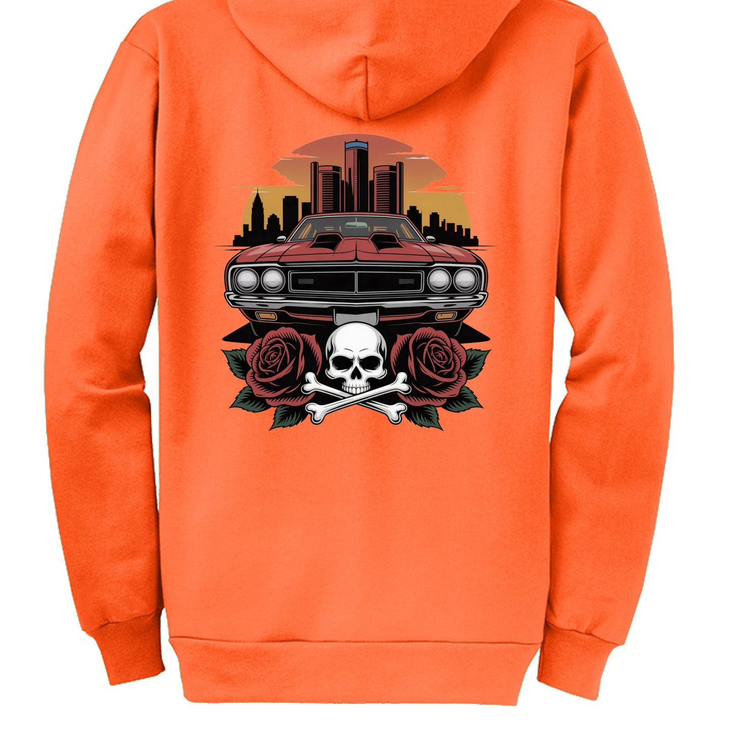 Neon Orange - BACK