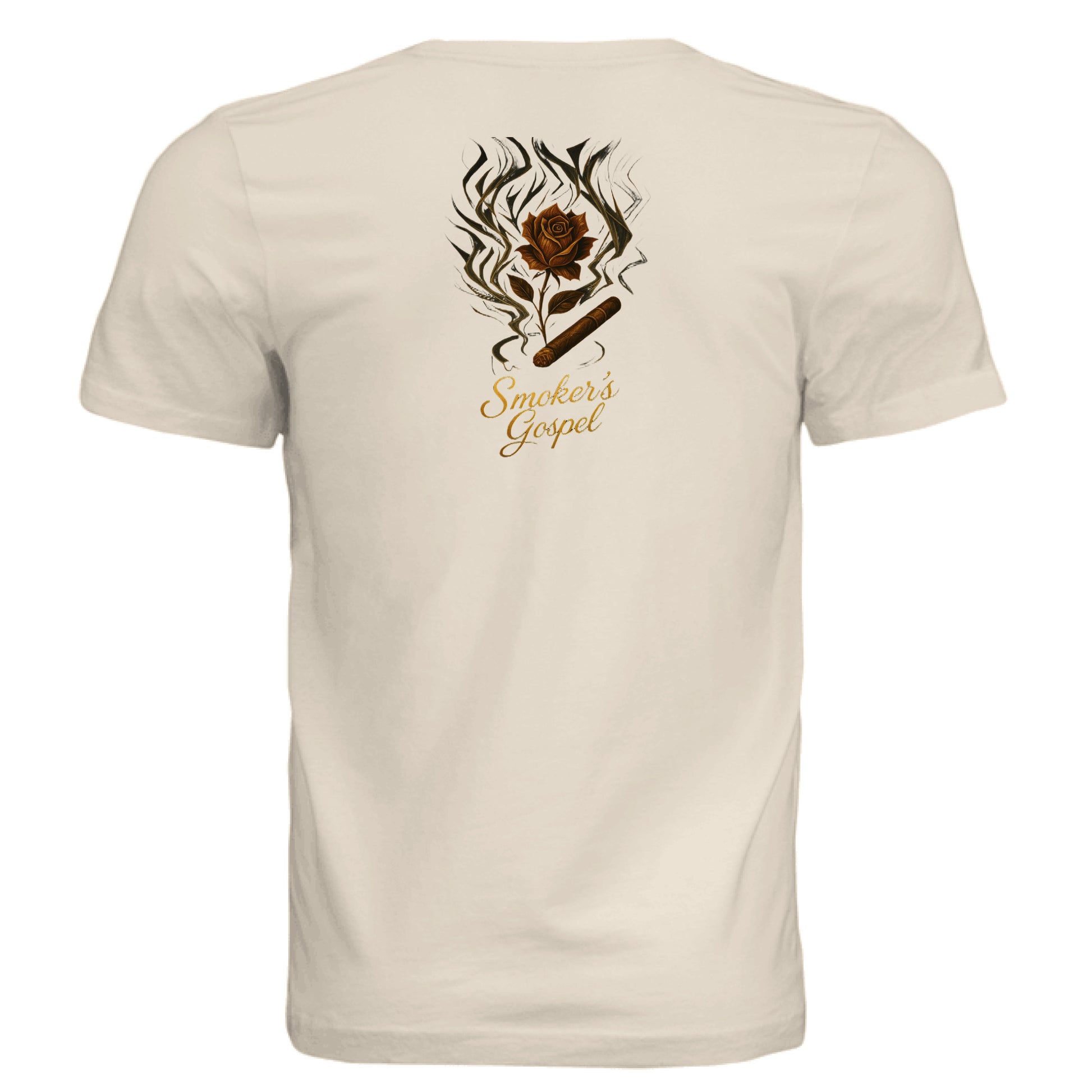 Solid Natural Triblend - BACK