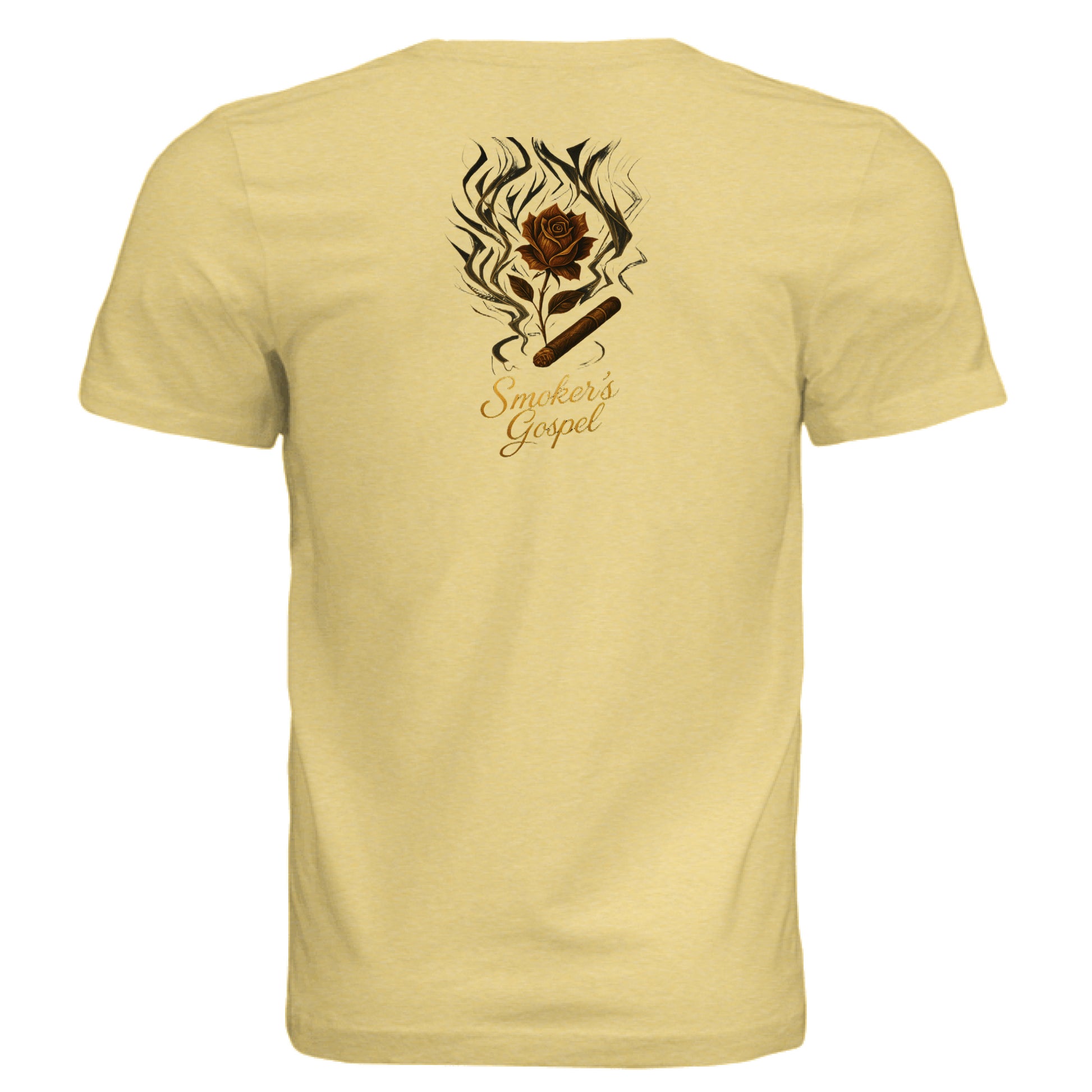 Pale Yellow Triblend - BACK