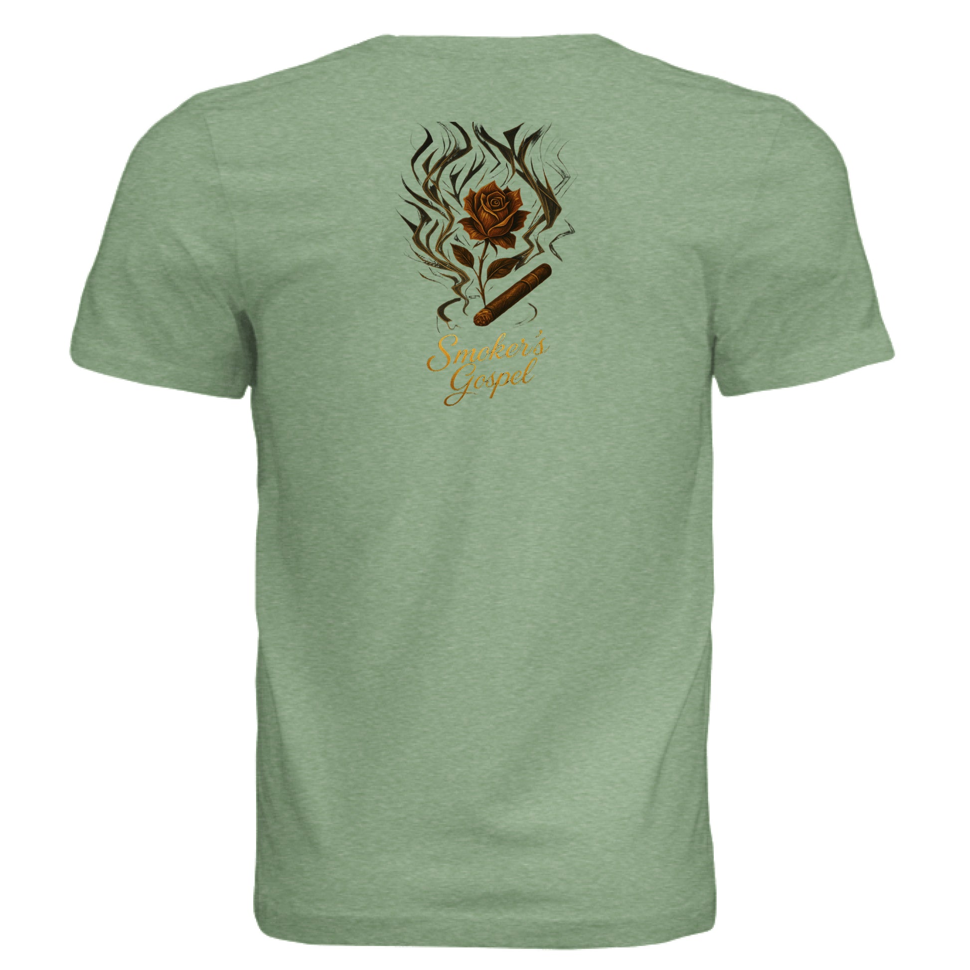GREEN TRIBLEND - BACK