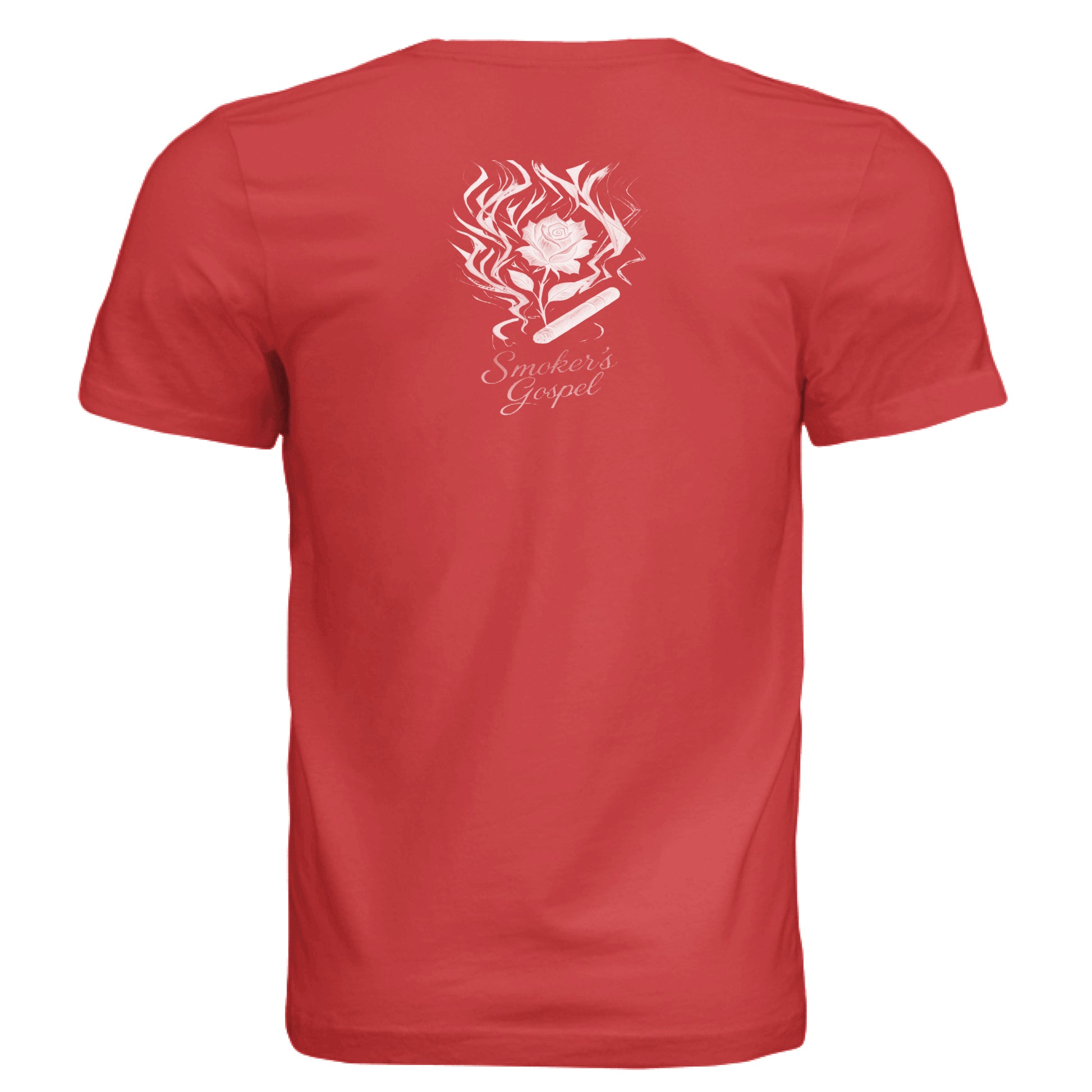 SOLID RED TRIBLN - BACK